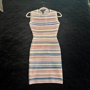 BCBGMaxAxria Striped Bodycon Dress. New without Tags